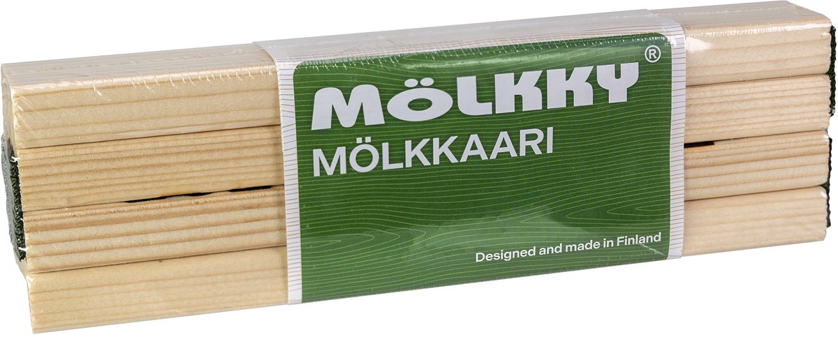 Taktik mölkky mölkkaari kastebue - fangst- og kastespil - originalt finsk trækastspil - bæredygtigt bøgetræ - med gratis scoringsapp