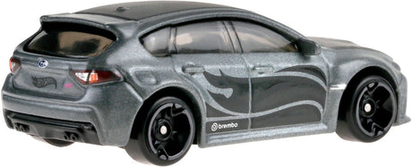 Hot wheels 1 64 jkx59 subaru impreza wrx, sølv sort *compact kings* gdg44-977q