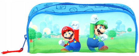 Børnelicens super mario penalhus til børn - super mario skoleartikler