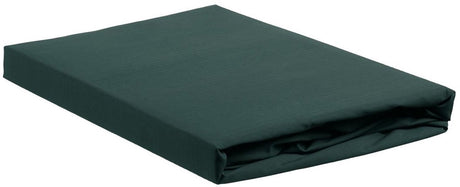 Ambiante - katoen - hoeslaken - 160x220 cm - groen