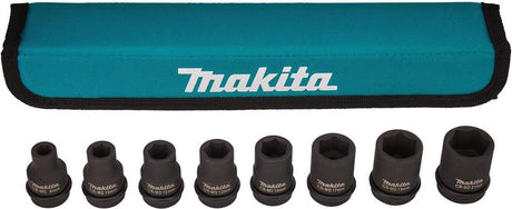 Makita e-02989 slagfatningssæt 8 stk i etui