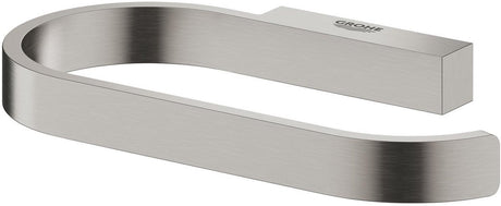 Grohe selection toiletrulleholder - uden låg - supersteel (rustfrit stål look)