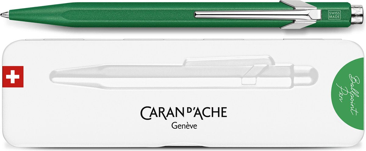 Caran d'ache farvemåtte-x kuglepen grøn (grøn)