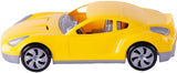Cavallino racing bil gul, 36 cm