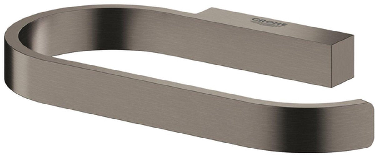 Grohe selection toiletrulleholder uden låg - hård grafit børstet (mat mørkegrå) - 41068al0