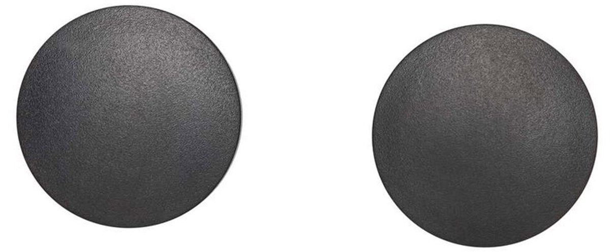 Maul magnet massiv rund 2 stk 2,5 kg plast ferrit bruchsicher ø 3,8 x 1,55 cm sort