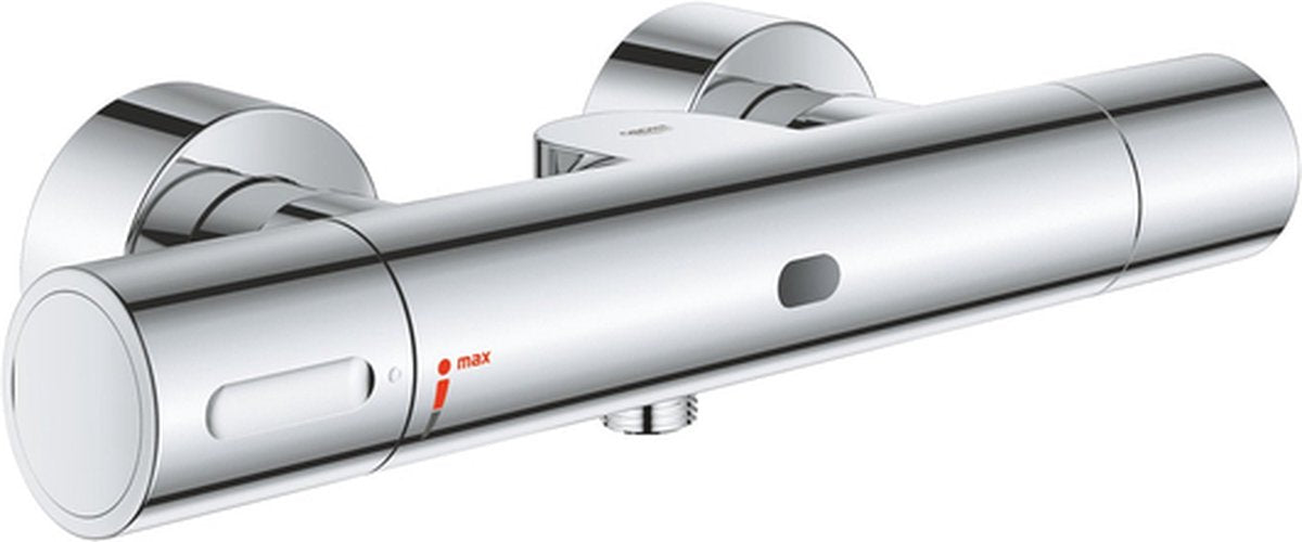 Grohe eurosmart cosmopolitan e brusehane termostatisk med infrarød med kromkoblinger