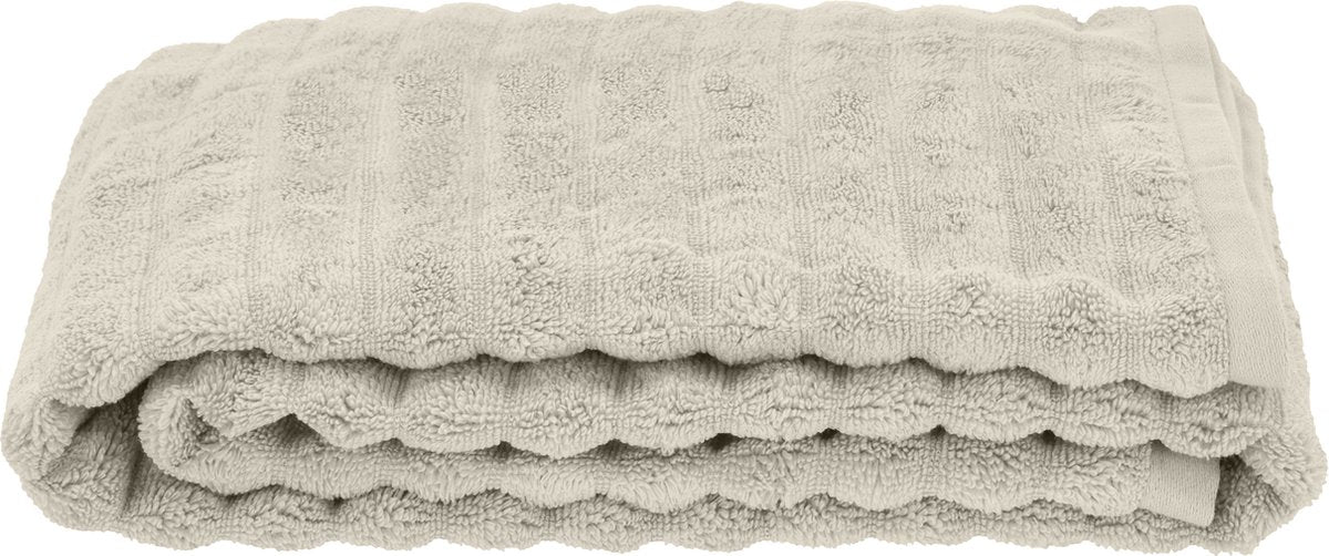 Zone danmark inu badehåndklæde 140 x 70 cm sand