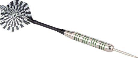 Abbey darts darts - nickel silver - zwart zilver - 23