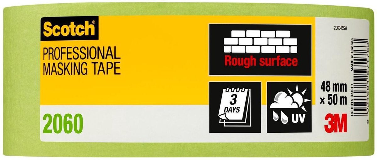 3m grøn malertape 2060