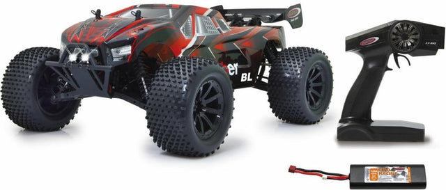 Jamara rc brecter truggy bl monster truck led 1:10 lipo sort