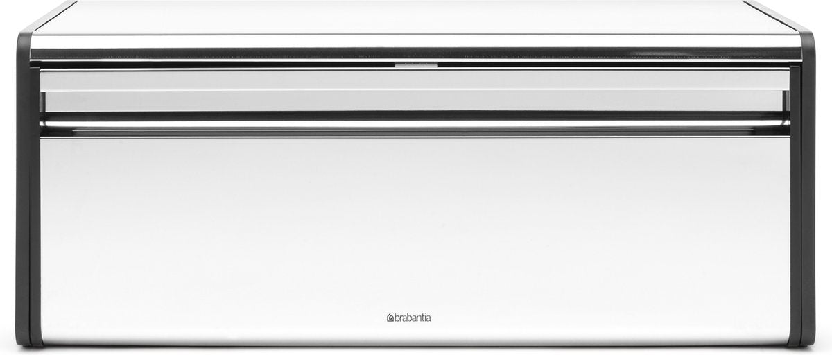 Brabantia brødspand - med klaplåg - brillant stål