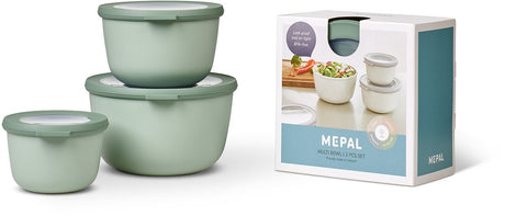 Mepal multi skål sæt omkring 500+1000+2000ml