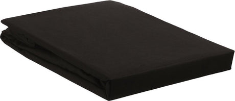 Beddinghouse - percale-katoen - split-topper - hoeslaken - 180x210 cm - zwart