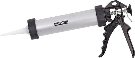 Kreator aluminium fugepistol fugepistol lukket 225mm 310ml (krt551004)