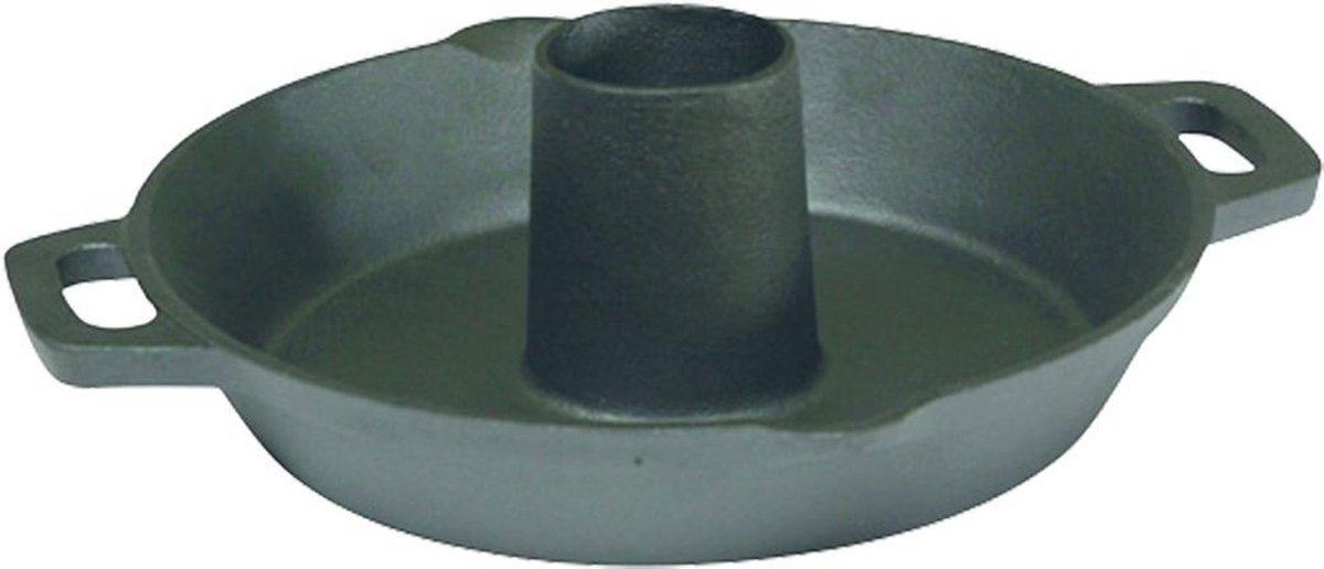 Grizzy grills grizzly grills gietijzeren chickensitter – ø31 cm – perfect voor gegrilde kip groenten