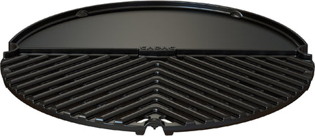 Cadac dometic - bbq 2 plancha 40 - keramisk belægning - halv grill, halv plancha