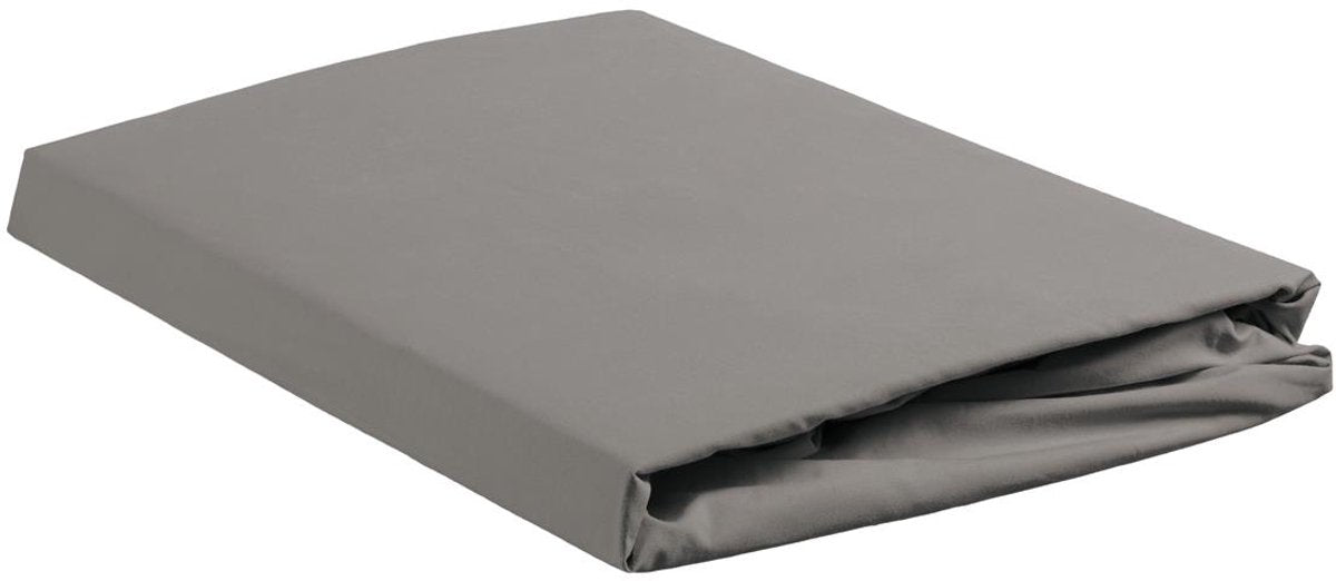 Ambiante jersey - hoeslaken - 160x200 210 - grijs