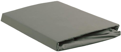 Ambiante - bamboe-katoen - boxspring hoeslaken - 90x200 cm - zand