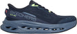 Skechers max polstring glide-step herre sportssko - mørkeblå multi