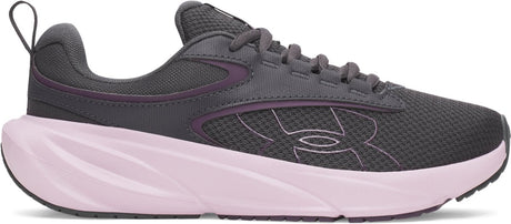 Under armour ua w surge 5-gry dames sportschoenen - anthracite - mauve roze - paars echo 39
