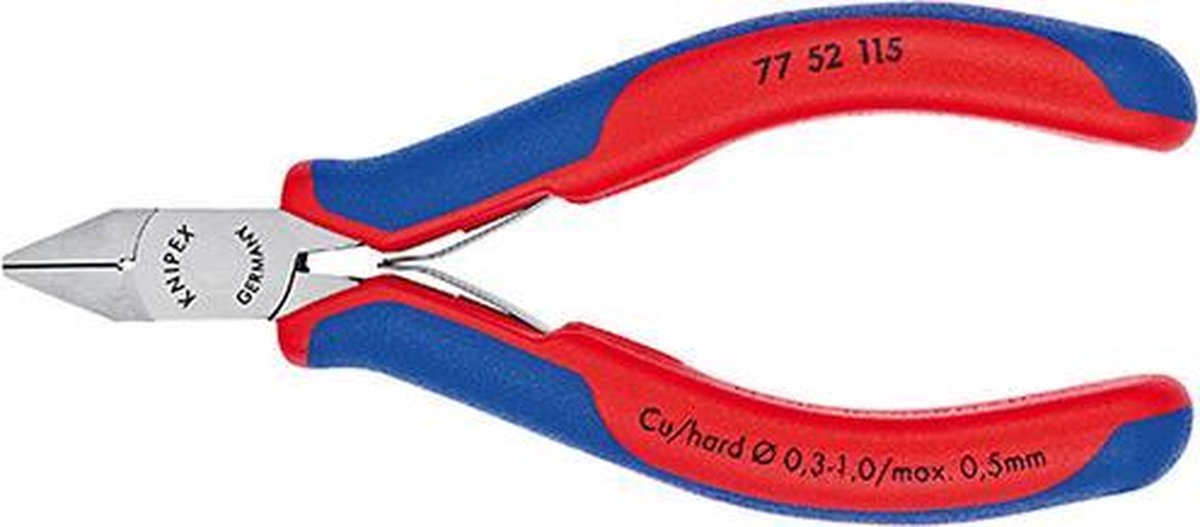 Knipex electronics cutter 115 mm - 7752115