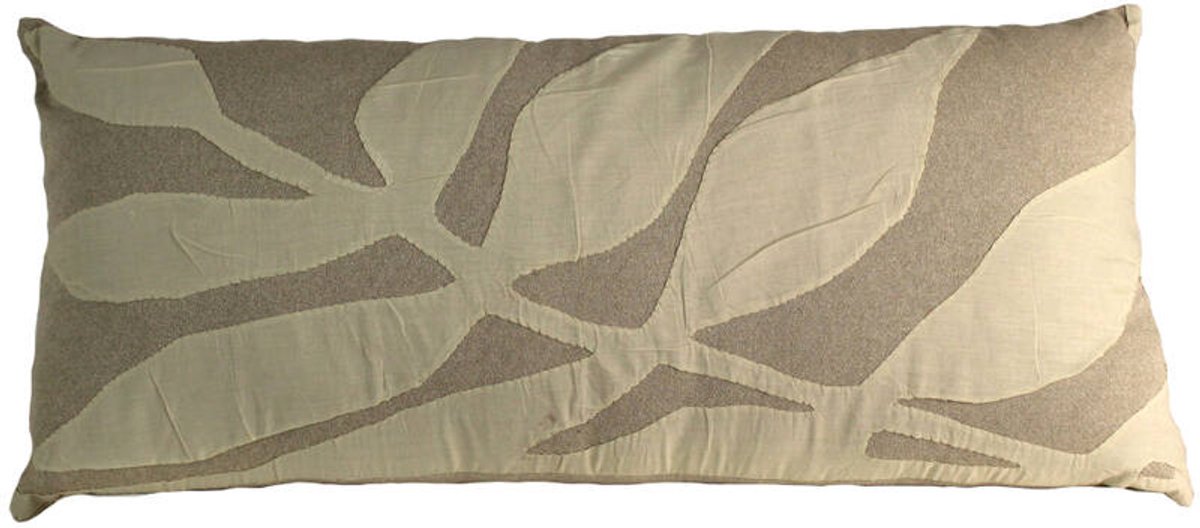 Hd collection cushion cotton beige 90x40cm
