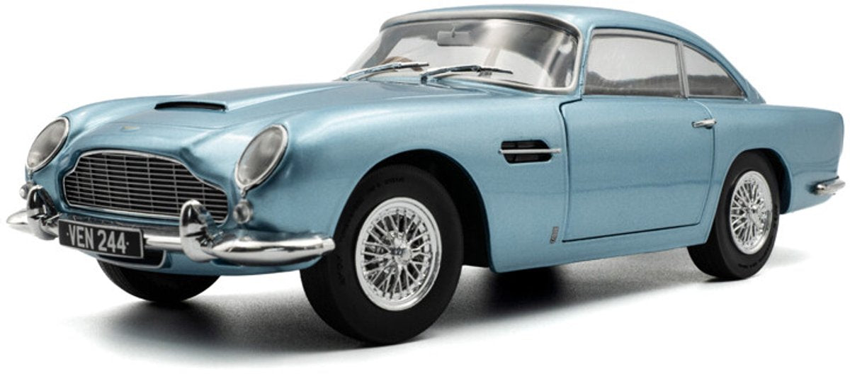 Solido aston martin db5 '64, blå metallic skala 1:18