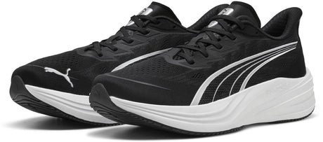 Puma darter pro 2 unisex sportssko - sort-sølv-hvid