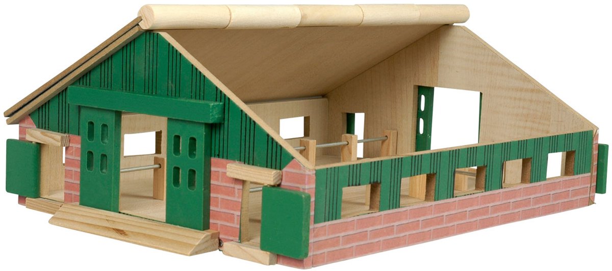 Børneklode lege staldtræ 1:87