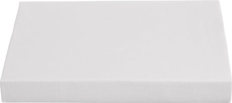 Ambiante cotton split topper hoeslaken white 180x200 cm 100% katoen