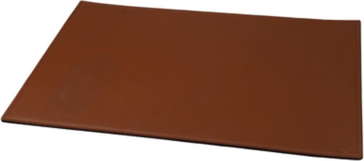 Alassio skrivebordsunderlag - 65 x 45 - læder - cognac - ju-52001