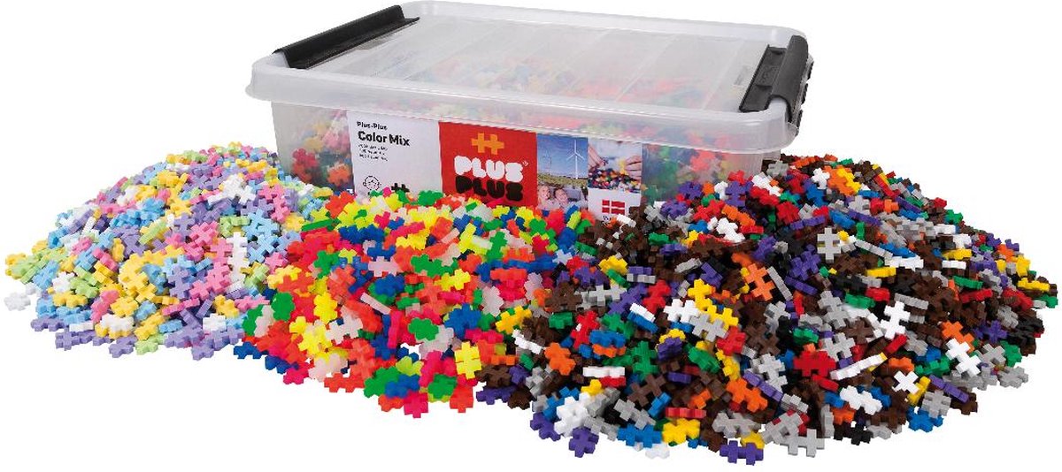 Plus-plus farvemix - 3600 stk