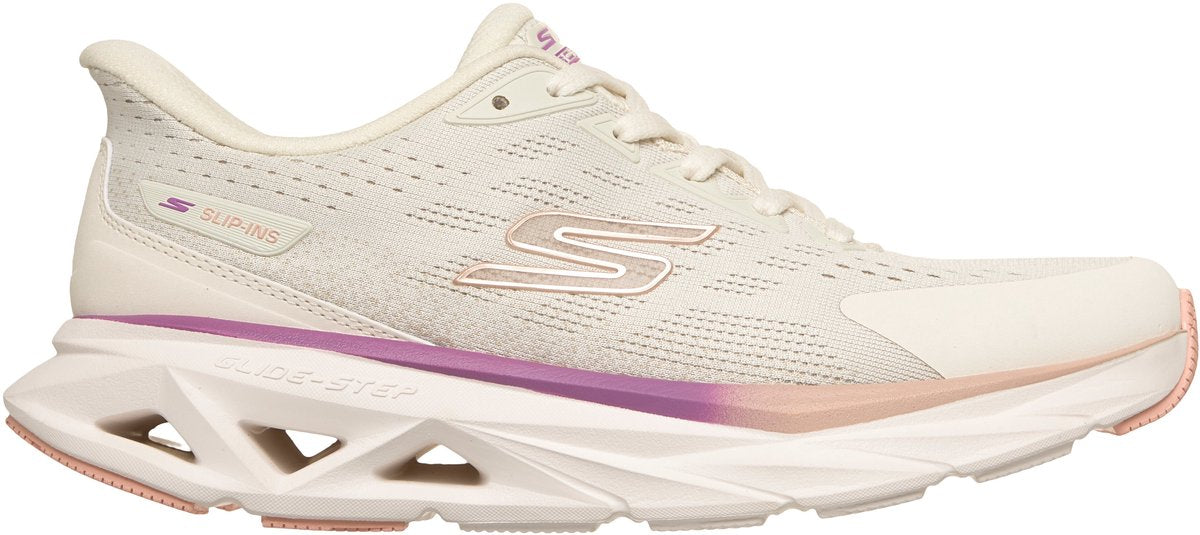 Skechers glide-step vortex sportssko til kvinder - naturlig