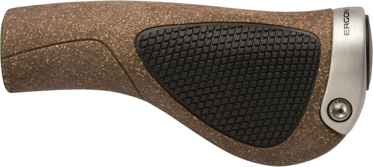 Ergon håndtag gp1-s kork 130 130 brun sort