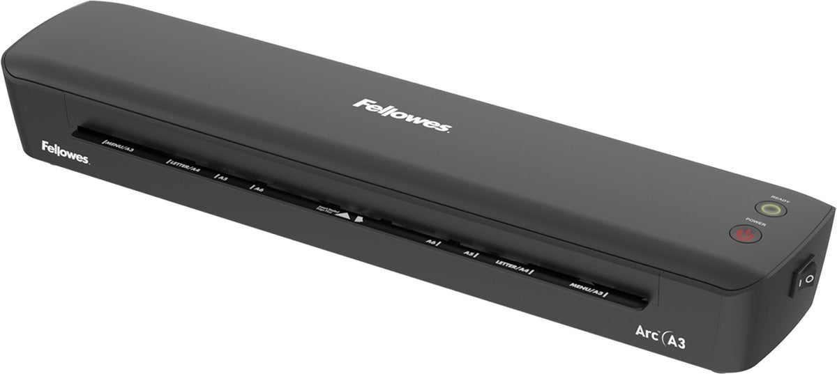 Fellowes arc - laminator - a3 - op til 80 mikron - til hjemmet - sort