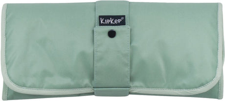 Kipkep napper - verschoonmatje - pale green - waterproof (excl. luieretui)