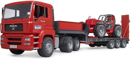 Bruder man tga lastbil med manitou mlt 633