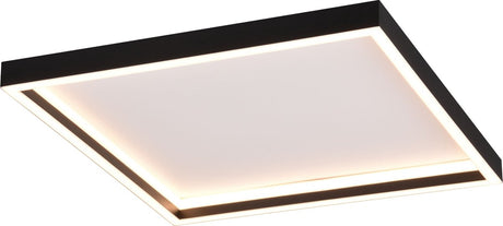 Rl live your light reality rotonda - loftslampe - sort mat - inkl. 1x SMD 20 W - væg- og loftmontering