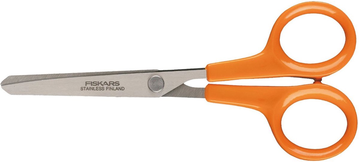 Fiskars klassiske saks - hobbysaks 13 cm - højre- og venstrehånds saks - højkvalitets rustfrit stål