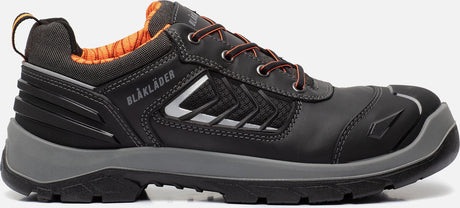 Blåkläder sikkerhedssko 2450 s3 lav | sort orange | størrelse 45 - 00.183.004.45