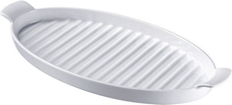 Westmark serveringsskål til asparges, med 2 hanke, oval, længde: 39,5 cm, porcelæn, farve: hvid, 62222260