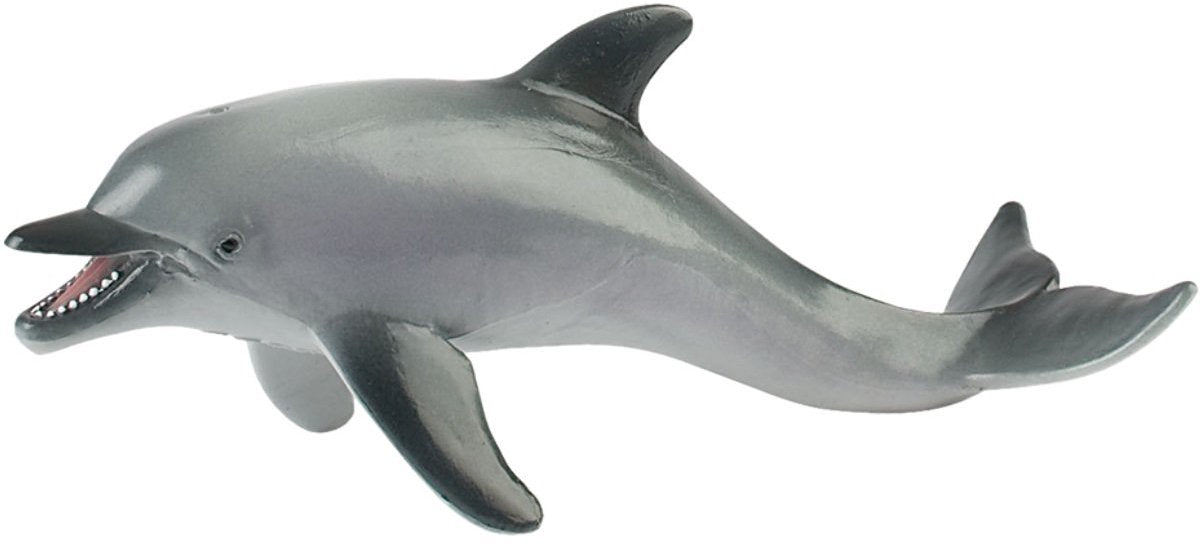 Bullyland 67412 – delfinlegefigur og samlerfigur – ca. 15 cm – naturtro og detaljeret design – ideel som pædagogisk legefigur og lille gave til børn fra 3 år.