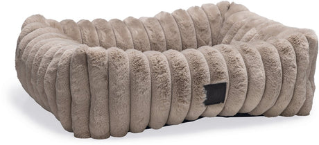 Designed by lotte reza - kattenmand - beige - 52x44x16 cm