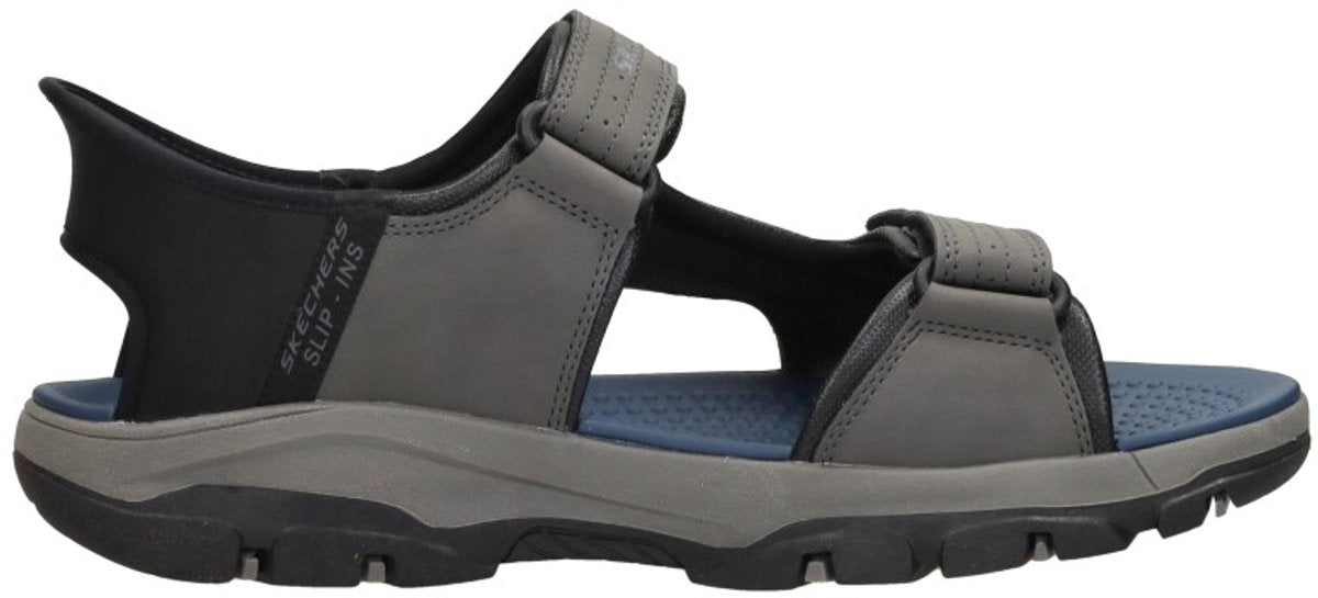 Skechers tresmen - reece herresandaler - trækul