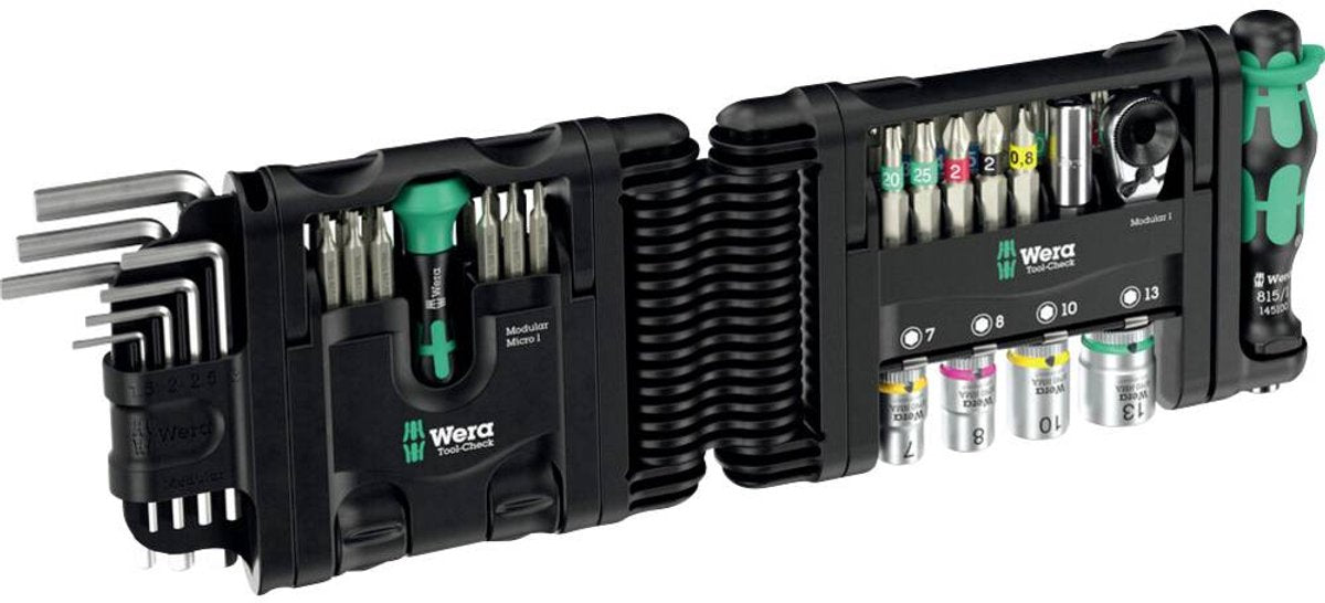 Wera tool-check modulsæt 1 05049020001 værktøjssæt 50 dele