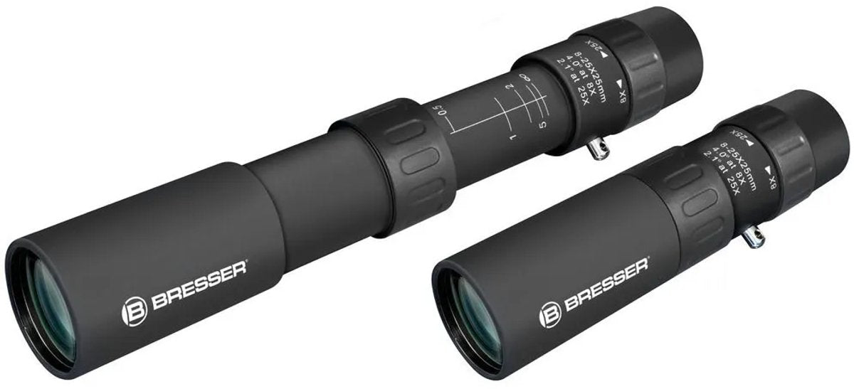 monokulær Zoomer 8-25x25 sort