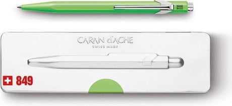 Caran d'ache 849 popline kuglepen fluo grøn