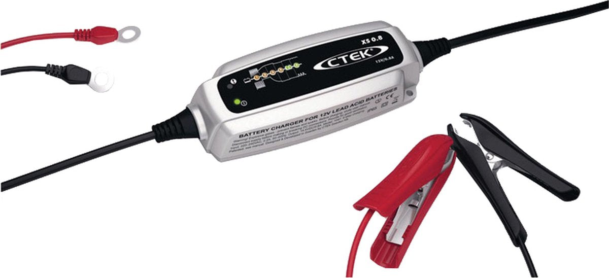 Ctek - c-tek xs 0,8 batteri vedligeholdelseslader til motorcykler