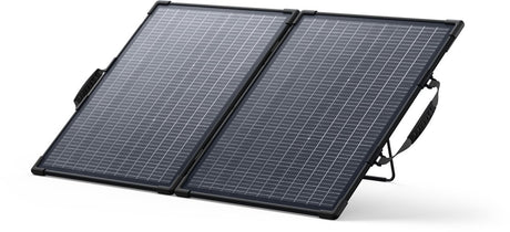 Anker solix ps100 – bærbart solpanel med to ansigter – 100w strøm – dobbeltsidet effektivitet – bærbart vejrbestandigt